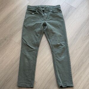 Old Navy Men's Olive Slim Jeans